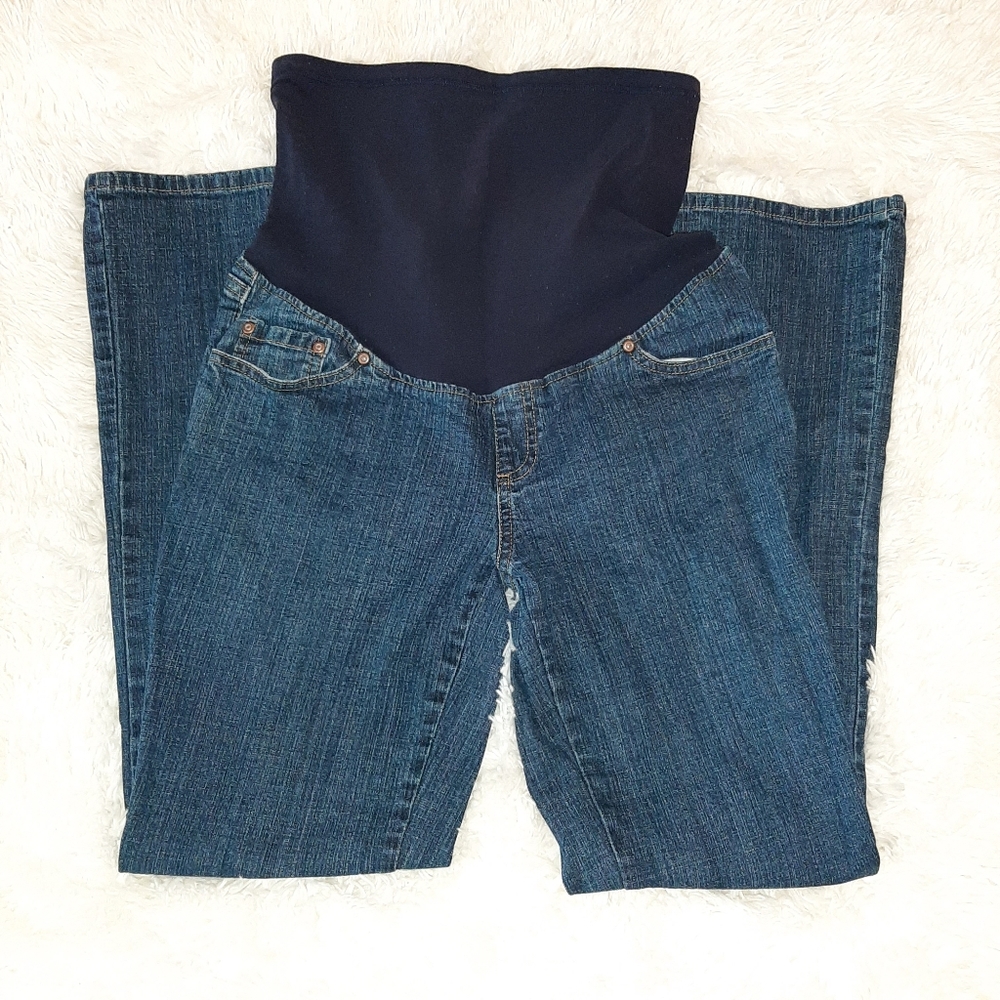 Duo Maternity Jeans Bootcut Tummy Panel Medium